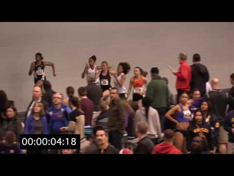 Husky Classic 2017, Women's 60 Meter Prelims, Heat 9