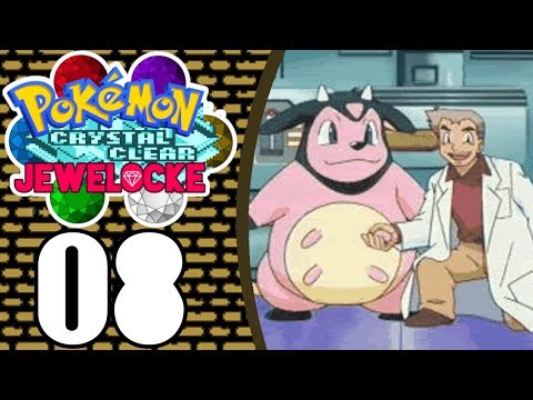 Pokemon Crystal Clear Jewelocke - Episode 8 - Miltank Still Sucks
