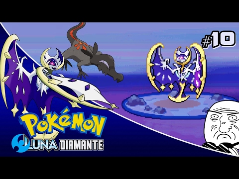 POKÉMON LUNA DIAMANTE NL - Ep. 10 - La captura FAIL... Y LUNALA!!!