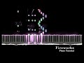 Fireworks Harry Potter Piano Tutorial