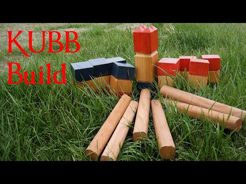 How to Make Kubb Yard Game