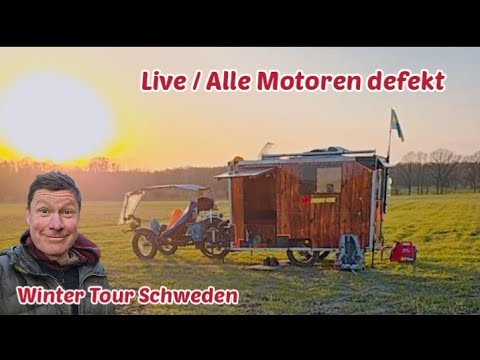 Winter Tour Schweden/ ALLE Motoren Defekt.....kotze ab