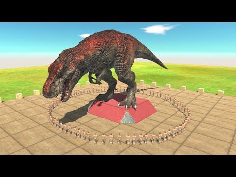 100 Archer's Fortress vs All Giant Units - Animal Revolt Battle Simulator