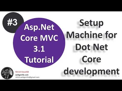 (#3) Setting up dot net core machine development | Asp.Net Core tutorial | Asp.Net Core 3.1 tutorial