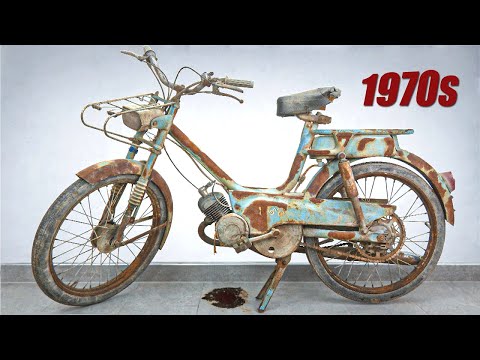 Restoring a Legend 1970 Tomos Automatic N - Full RESTORATION