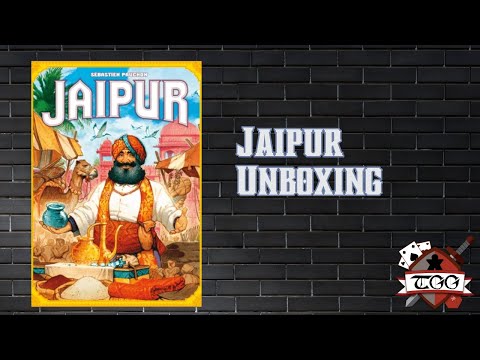 Jaipur Board Game Unboxing