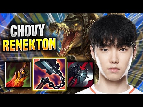 CHOVY IS INSANE WITH RENEKTON! - GEN Chovy Plays Renekton MID vs Yone! | Preseason 2022