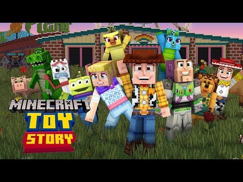 Minecraft Toy Story Mash-Up Pack Gameplay Review