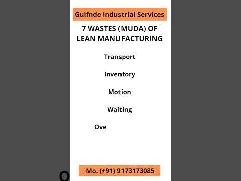 Seven Waste #muda #mura #muri #lean #sixsigma