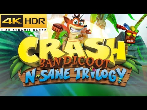 Crash Bandicoot N.Sane Trilogy PS4 Pro gameplay 【4K HDR】