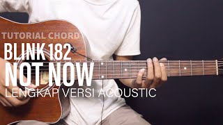 Tutorial Chord Blink 182 - Not Now Lengkap Versi Acoustic | Tom Delonge