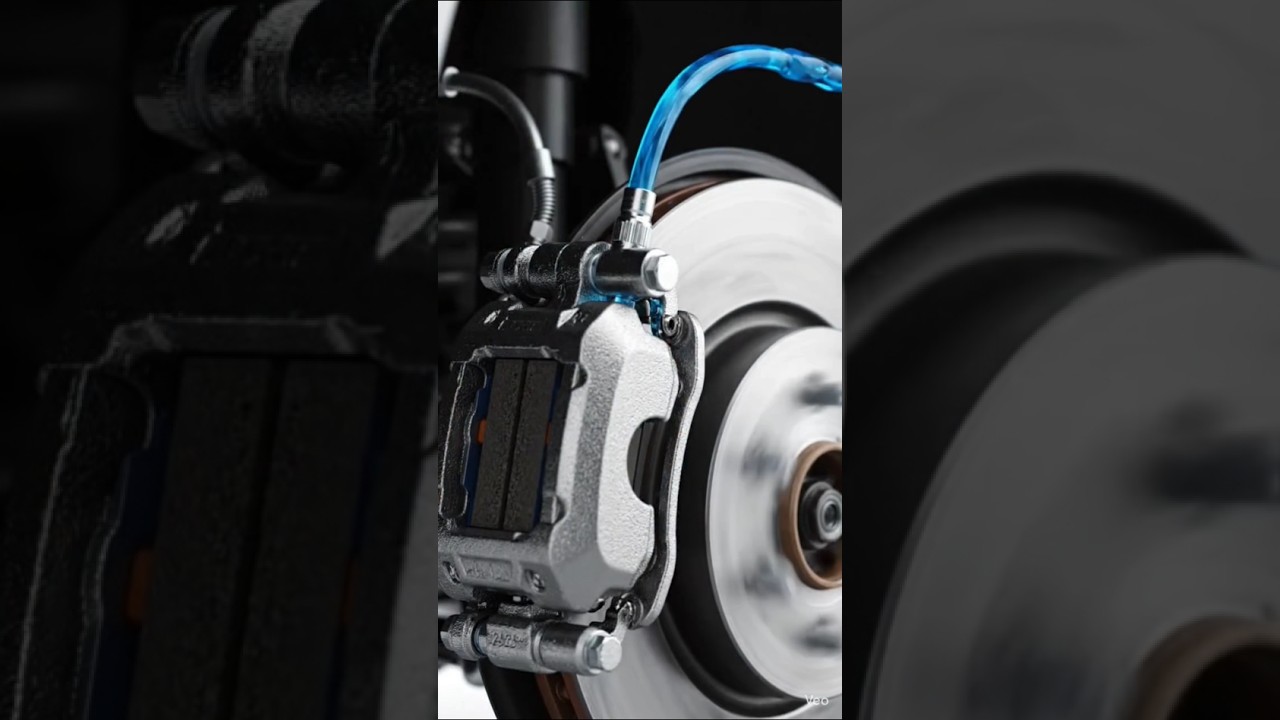🚗 Hydraulic Brake कैसे काम करता है? | 3D Animation