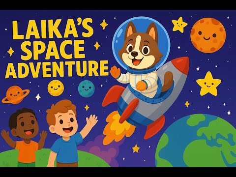 Laika’s Big Space Adventure 🚀 | True Story for Kids | Animated Short Storytime