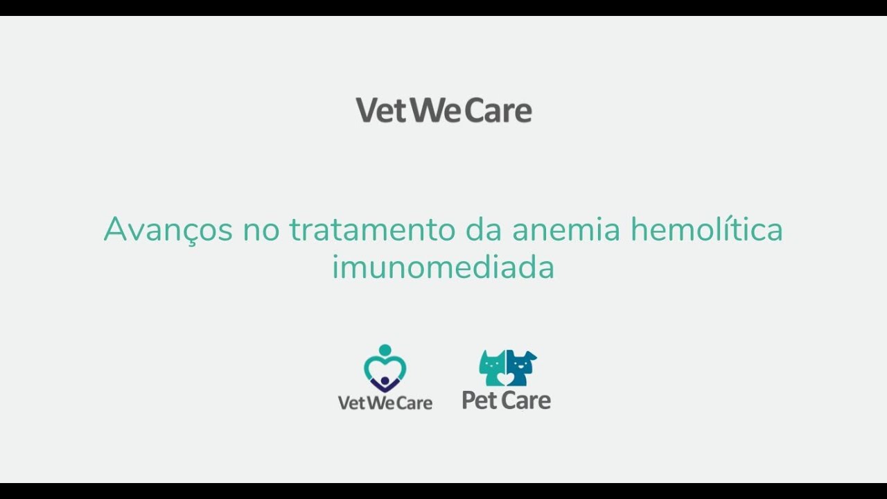 Avanços no tratamento da anemia hemolítica imunomediada - MV Simone Gonçalves
