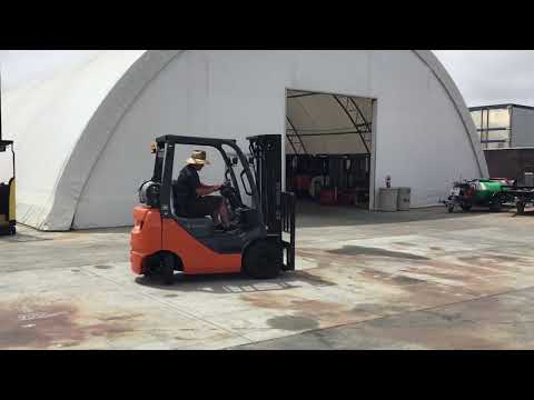 TOYOTA 3000LB 8FGU15 PNEUMATIC TIRE FORKLIFT