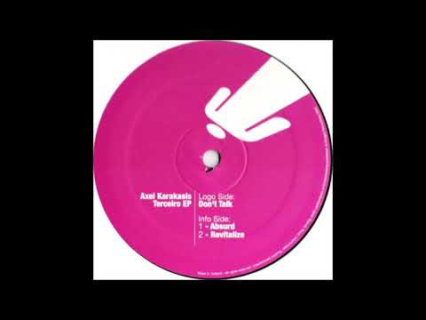 Axel Karakasis - Don't Talk (A) [AMIGOS 003]