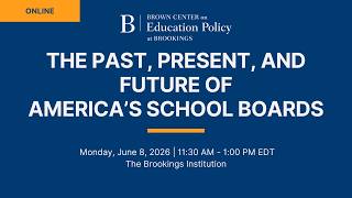 Thumbnail for The past, present, and future of America’s school boards
