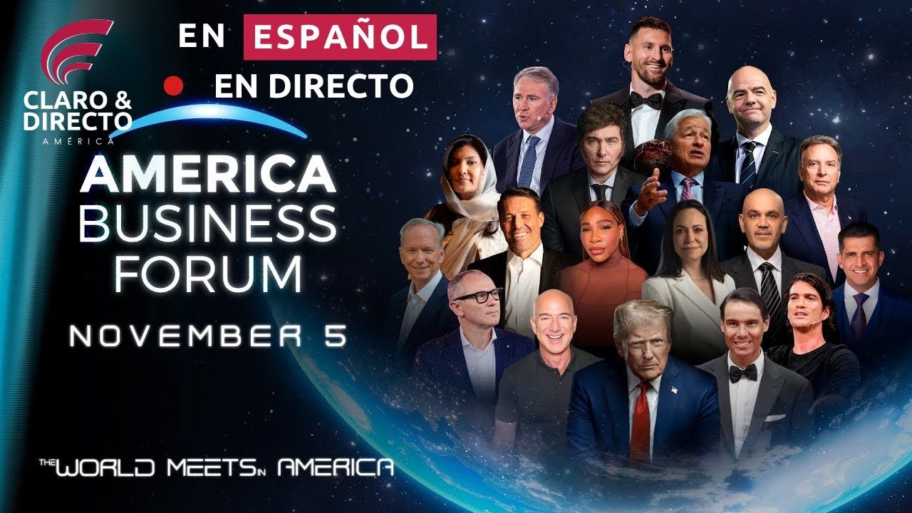 Trump en vivo: Liderazgo, poder y el futuro de América en el America Business Forum Miami 2025