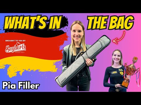 What cue does Pia Filler use? We look at 'What's in the Bag' of the 'Killer Fillers' #9ball