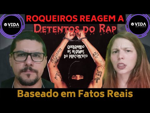 Rockeiros reagem a Rap - Detentos do Rap Baseado em Fatos Reais - Respetáculo Vida Sem Trilhos