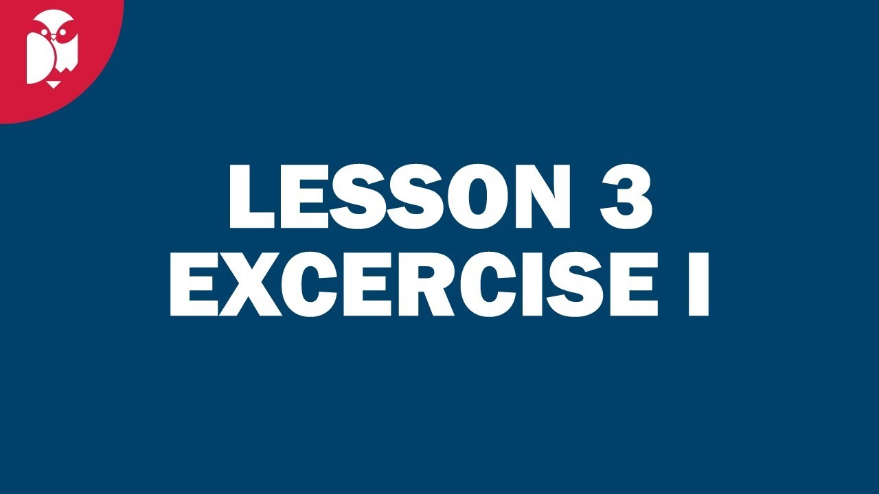Lesson 3 - Exercise I Audio | BASIC ESL WORKBOOK 1