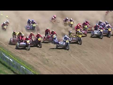 Sidecar motocross racing World championship Sevlievo 2003