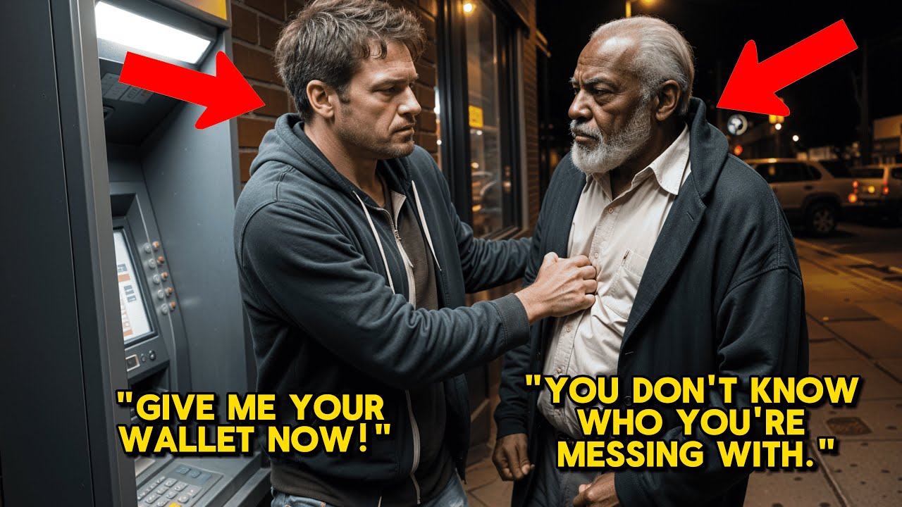 Mugger Corners 79-Year-Old Black Man at ATM, Unaware Who He Is Really Messing With...