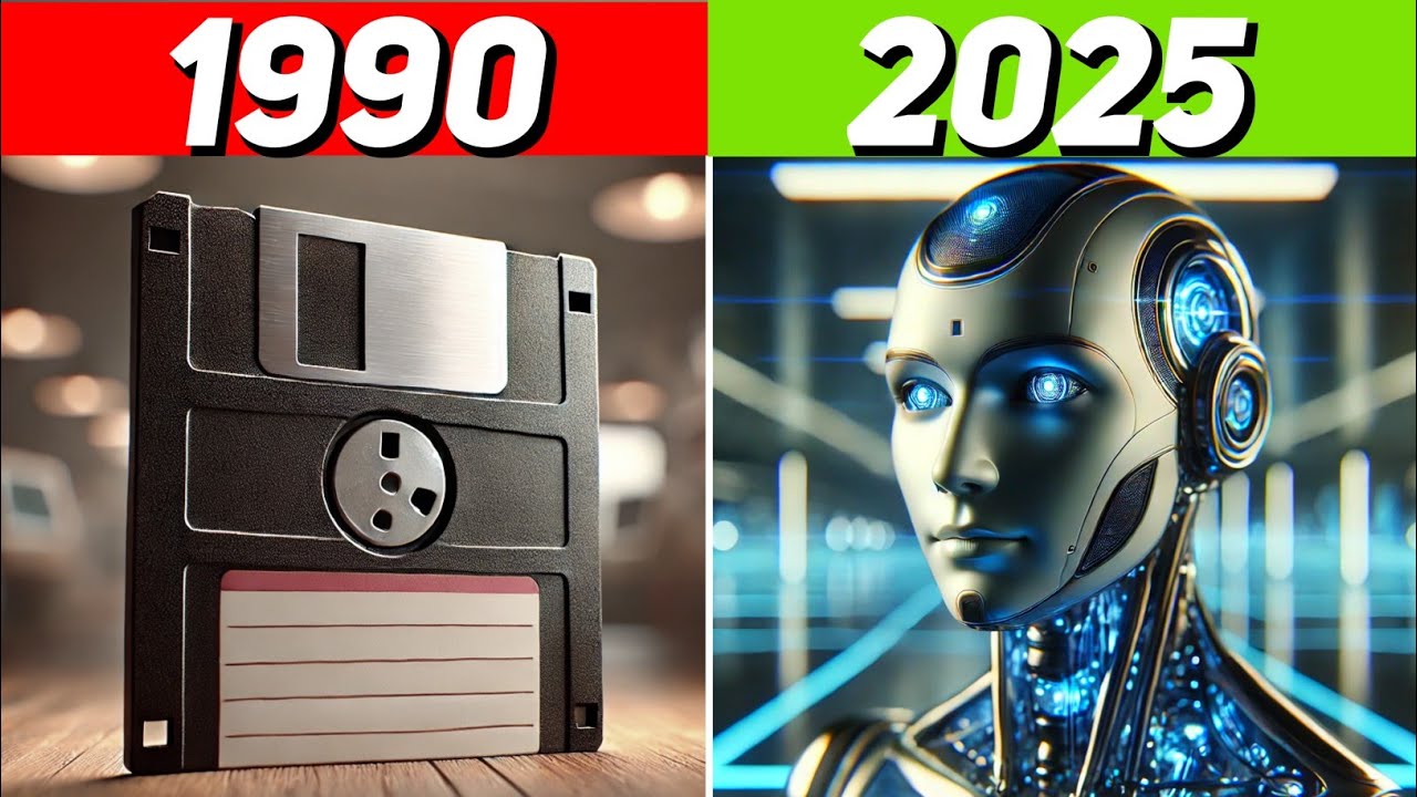 From Floppy Disks to AI: The Incredible 30-Year Evolution of Computers (1990-2024)