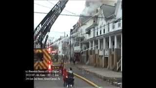 preview picture of video '20121107 Engine 21 4th Alarm 244 East 2nd Mt Carmel'