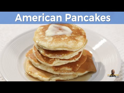 Thick Fluffy American Pancakes Recipe | How to Make Pancakes