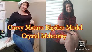 Crystal McBootay American Pinup Plus-size Fashion Model, Body Positive Activist, Instagram Star Wiki