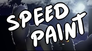 Wolf&#39;s Night - Speedpaint