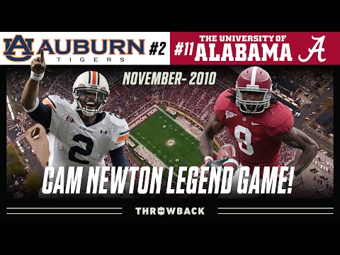 The Greatest Iron Bowl Comeback! (#2 Auburn vs. #11 Alabama 2010, November 26)