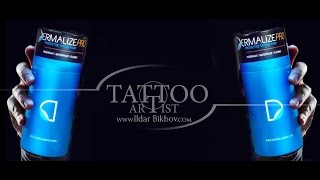 Уход за татуировкой/Заживление тату/DERMALIZE TUTORIAL Полный обзор и инструкция по заживляющей пленке для тату Suprasorb F и Dermalize PRO Dermalize PRO -