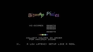 COMMODORE 64 += BITMAP PIXIES =+ NEW GAME 2025