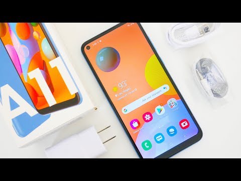 Samsung Galaxy A11: Auspacken und erste Eindrücke!