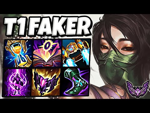 T1 Faker Akali vs Talon [ MID ] Ranked Master NA Patch 12.19 ✅