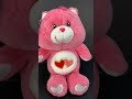 2003 Care Bears Love A Lot Bear Singing Talking Plush 13 With Original Tags