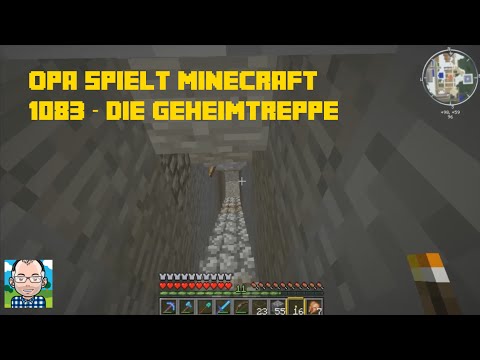 Opa spielt Minecraft 1083 – Die Geheimtreppe