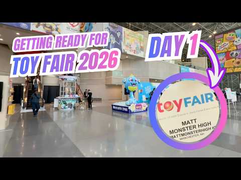 TOY FAIR 2026 - GET READY WITH ME! - DAY 1