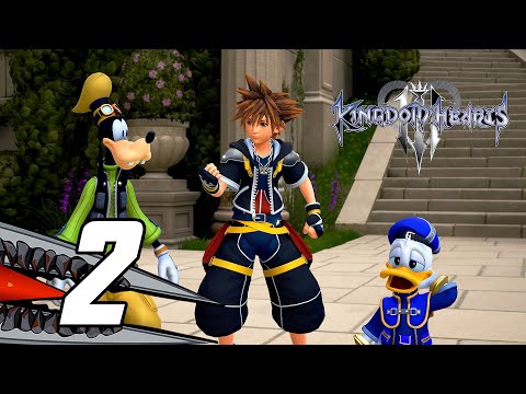 Kingdom Hearts 3 (PC) Gameplay Walkthrough Part 2 - Olympus (No Commentary)