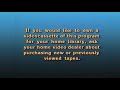 Video Dealer Announcement Bumper 1986 1991 1993 2005 2006 Present Version A