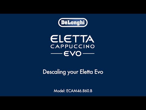Элетта Эво ECAM 46.860.B | Как очистить кофемашину от накипи