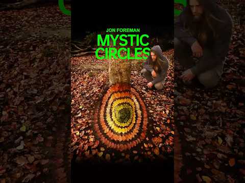 He created the mystic circles in nature！ #art  #artwork #artist