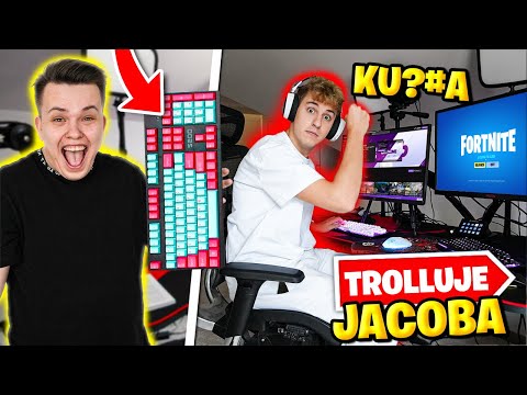 Trolluję JACOBA BEZPRZEWODOWĄ KLAWIATURĄ *przegrał turniej*