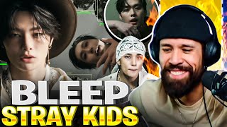 Download lagu STRAY KIDS BLEEP MV REACTION mp3