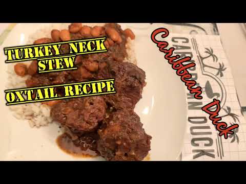 OXTAIL/TURKEY NECK (Guyanese Stew with Caribbean garden seasoning)