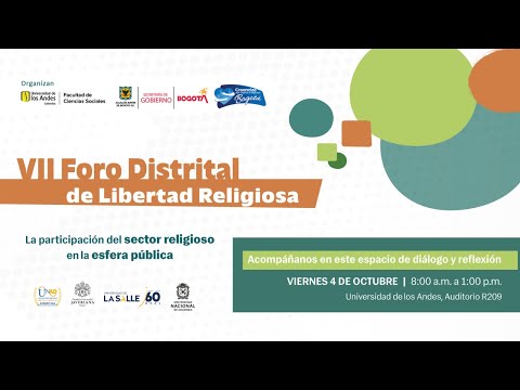 VII Foro distrital de Libertad Religiosa