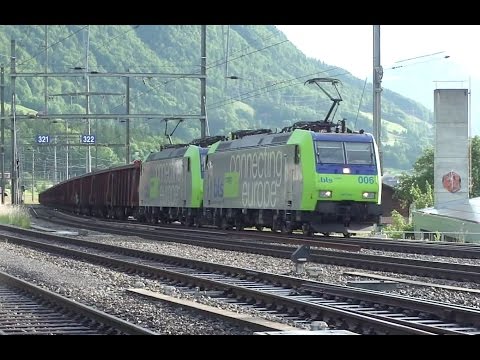 ► Bahnverkehr [14.06.12] in Frutigen & Spiez (Swiss train spotting)