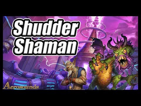 Now That Is A Stormbringer! Shudderwok Shaman Rise Of Shadows Hearthstone.